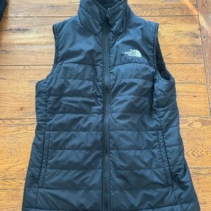 The North Face Black Quilted Vest